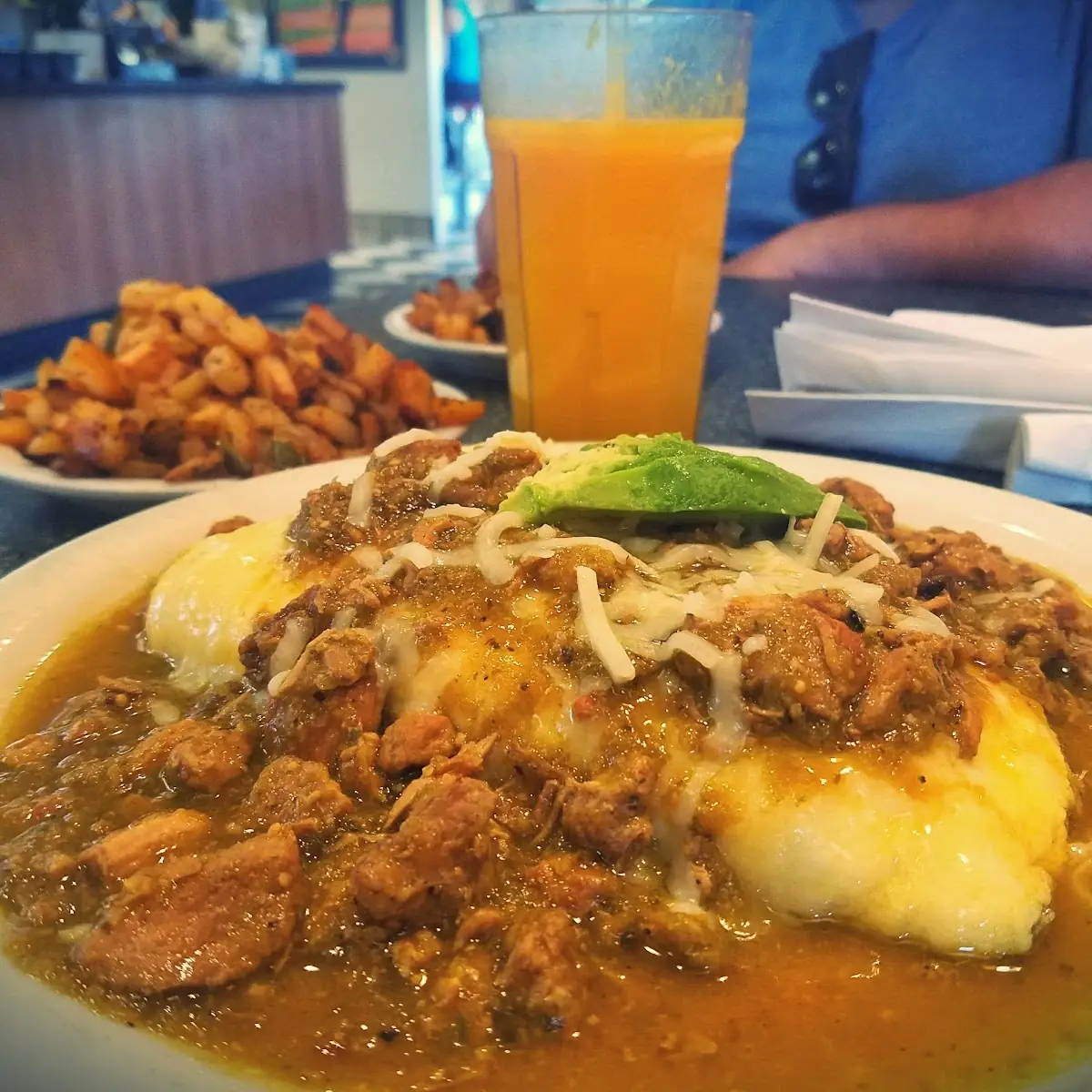 Chile Verde Omelet