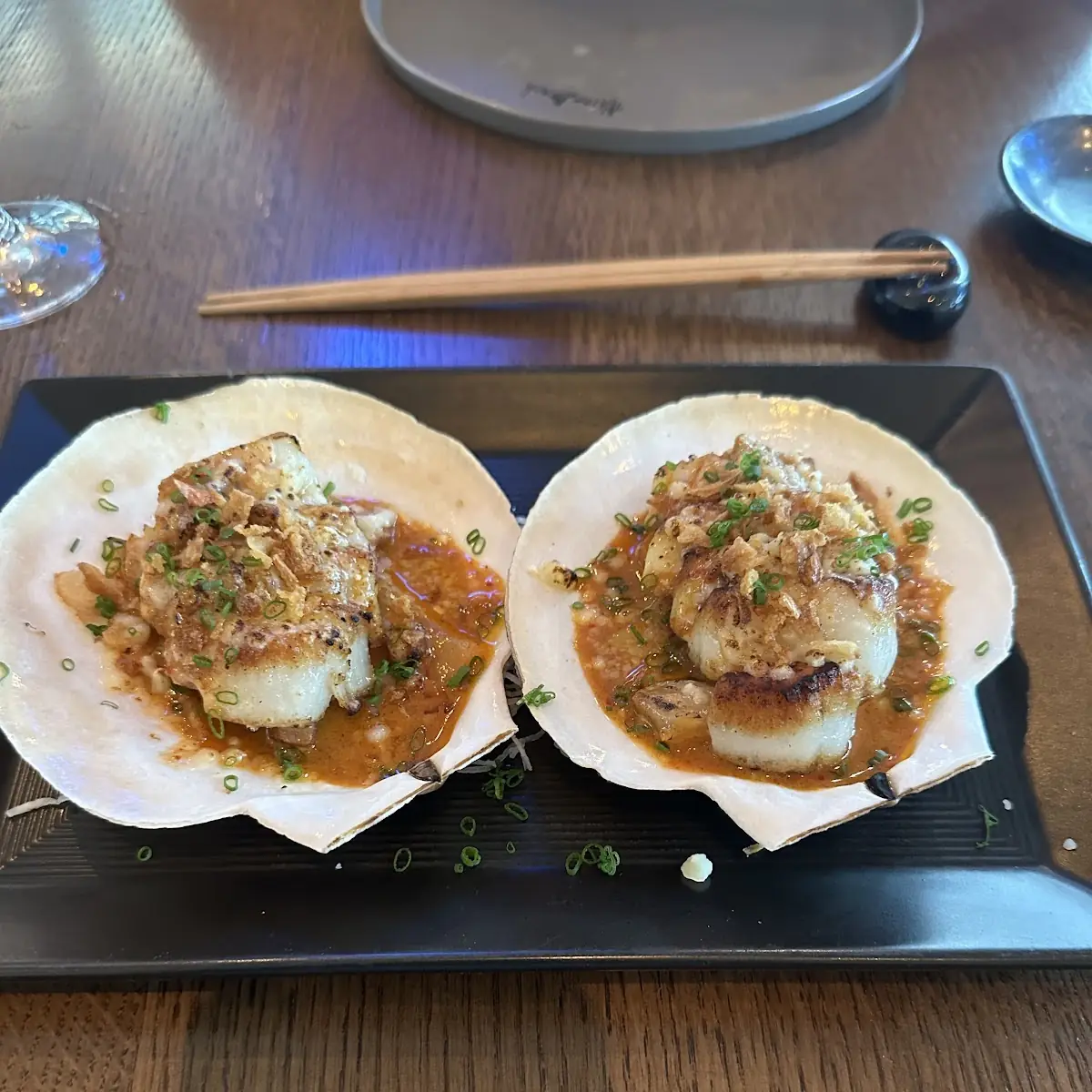 Scallops on the Half Shell