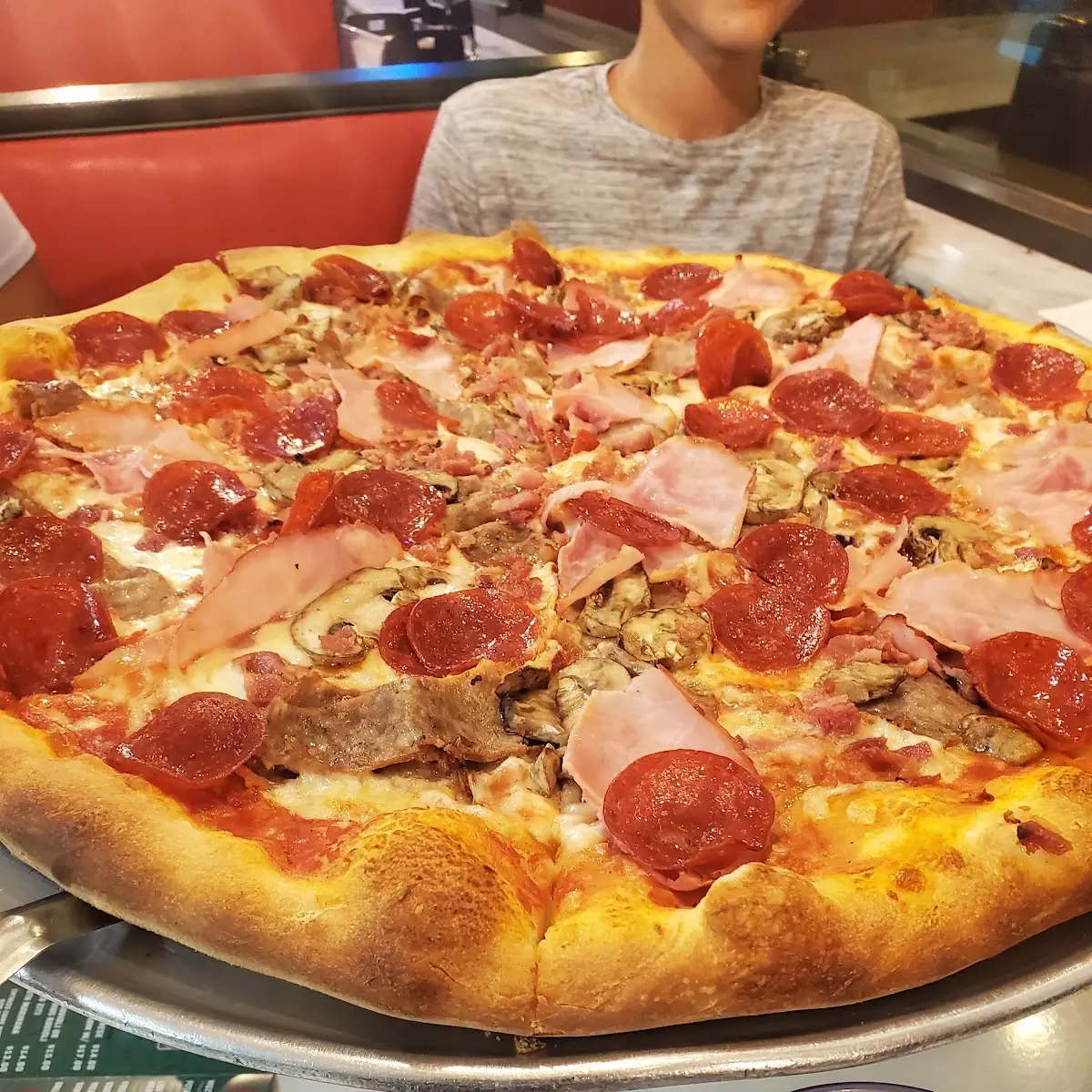 Pepperoni Sausage Pizza
