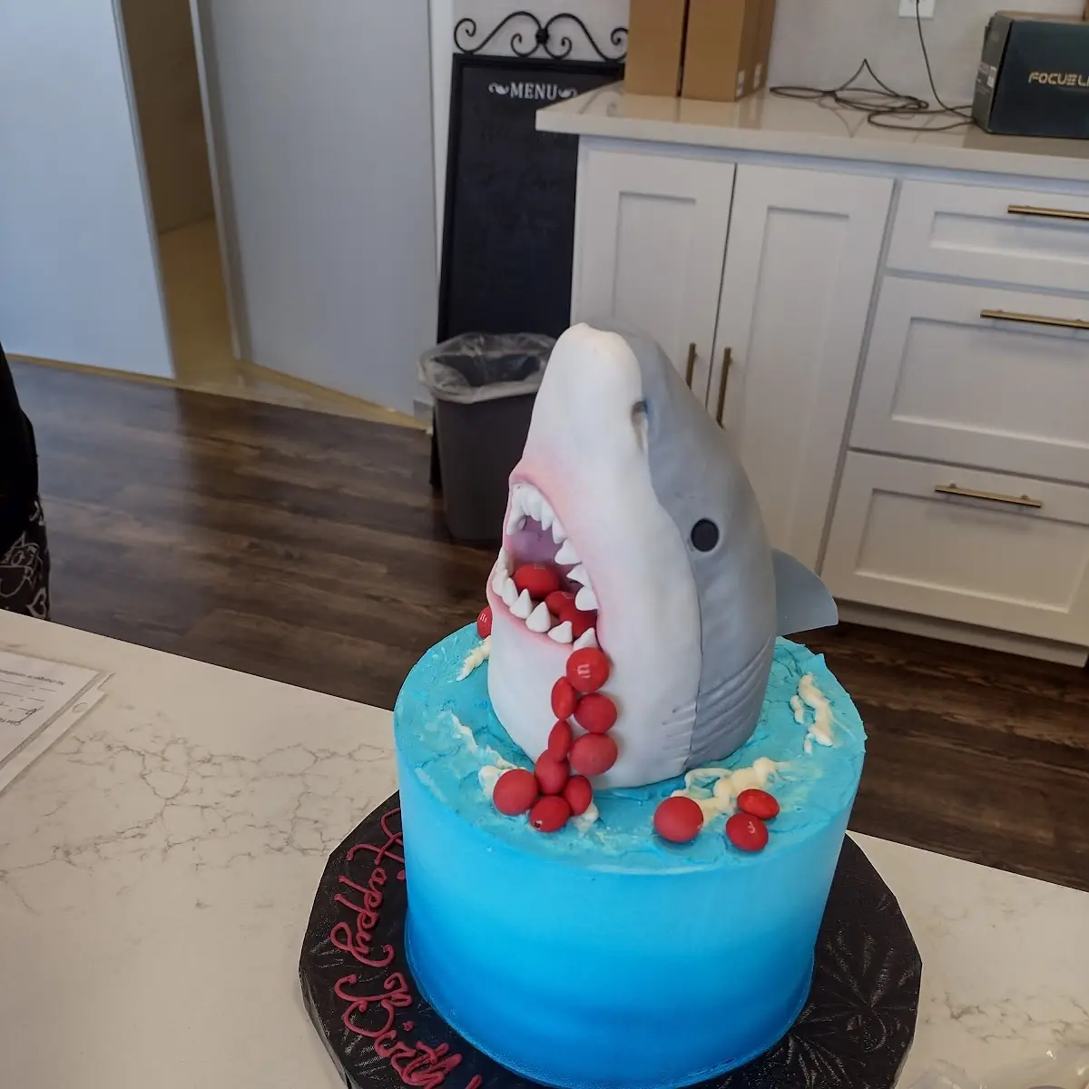 Great White Shark Cake