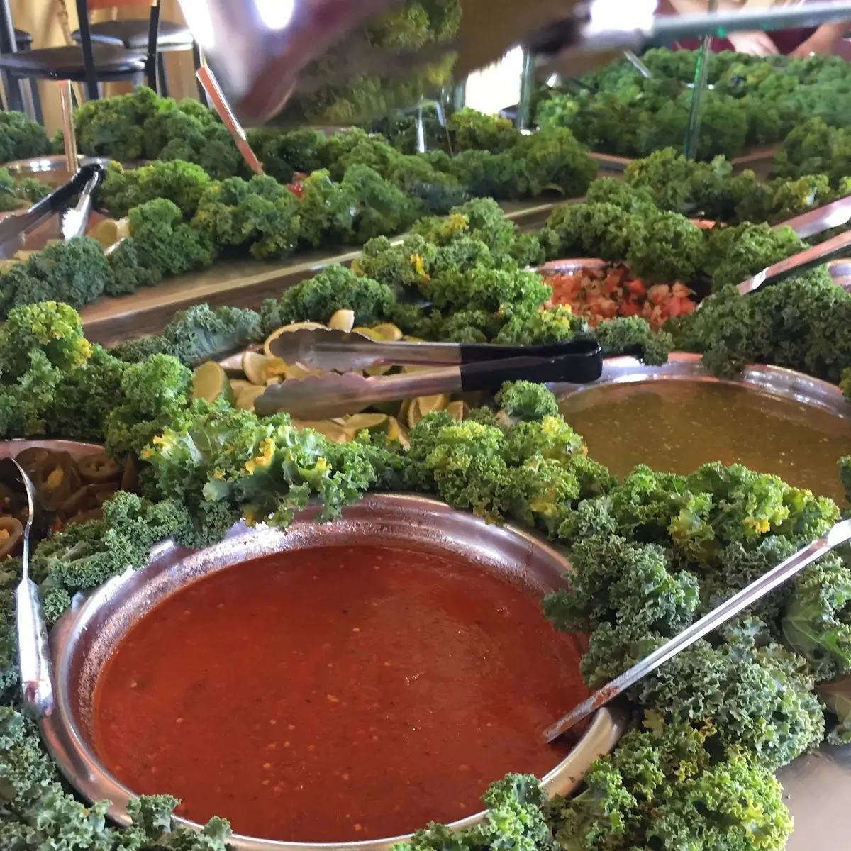 They Have a Salsa Bar