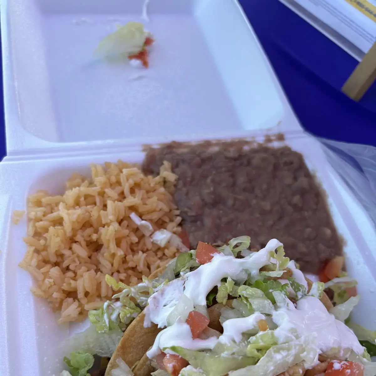 Crispy Chicken Taco Plate