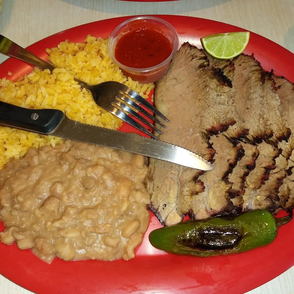 Tri Tip Plate