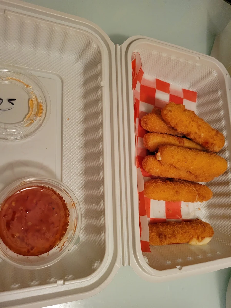 Cheese Sticks, M N' A Wings Corner N' Pizza