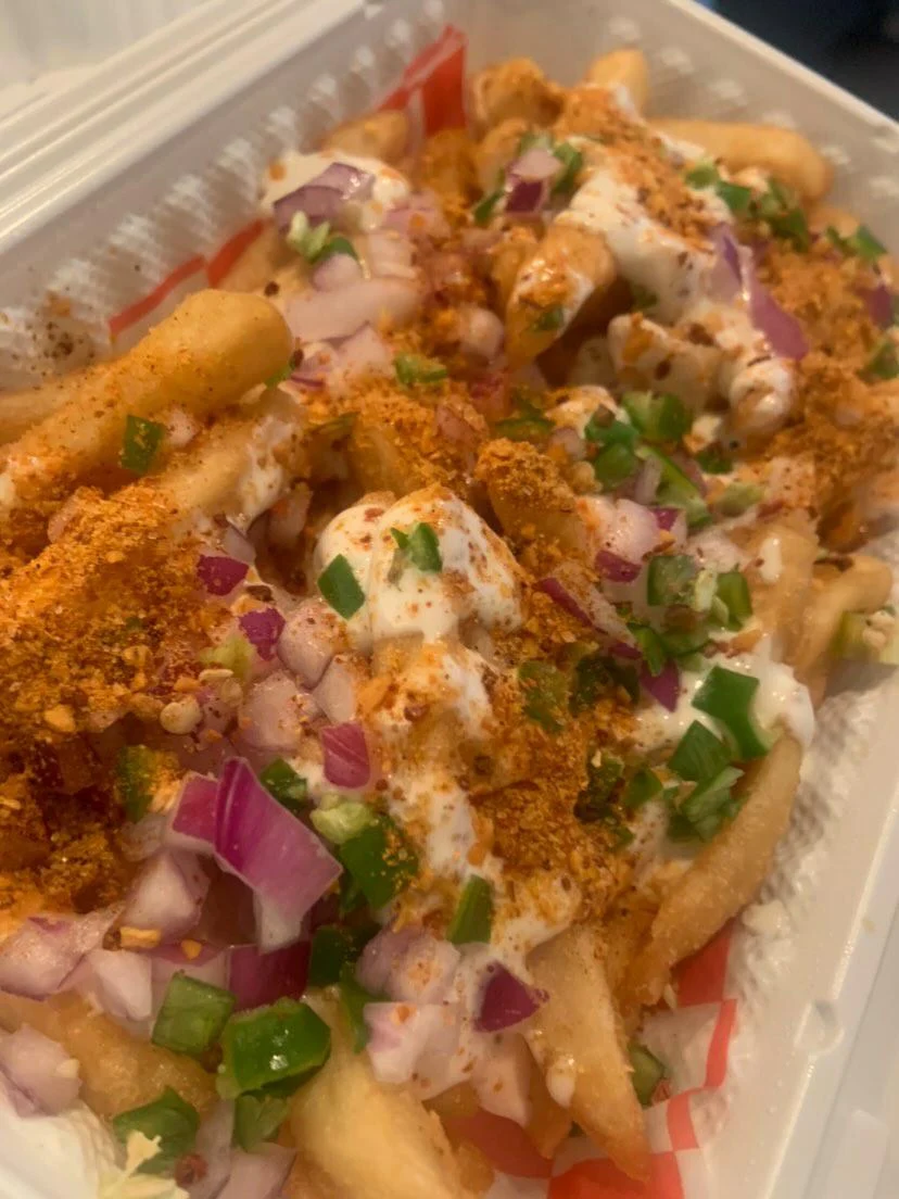 MN'as Chef Special Fries, M N' A Wings Corner N' Pizza