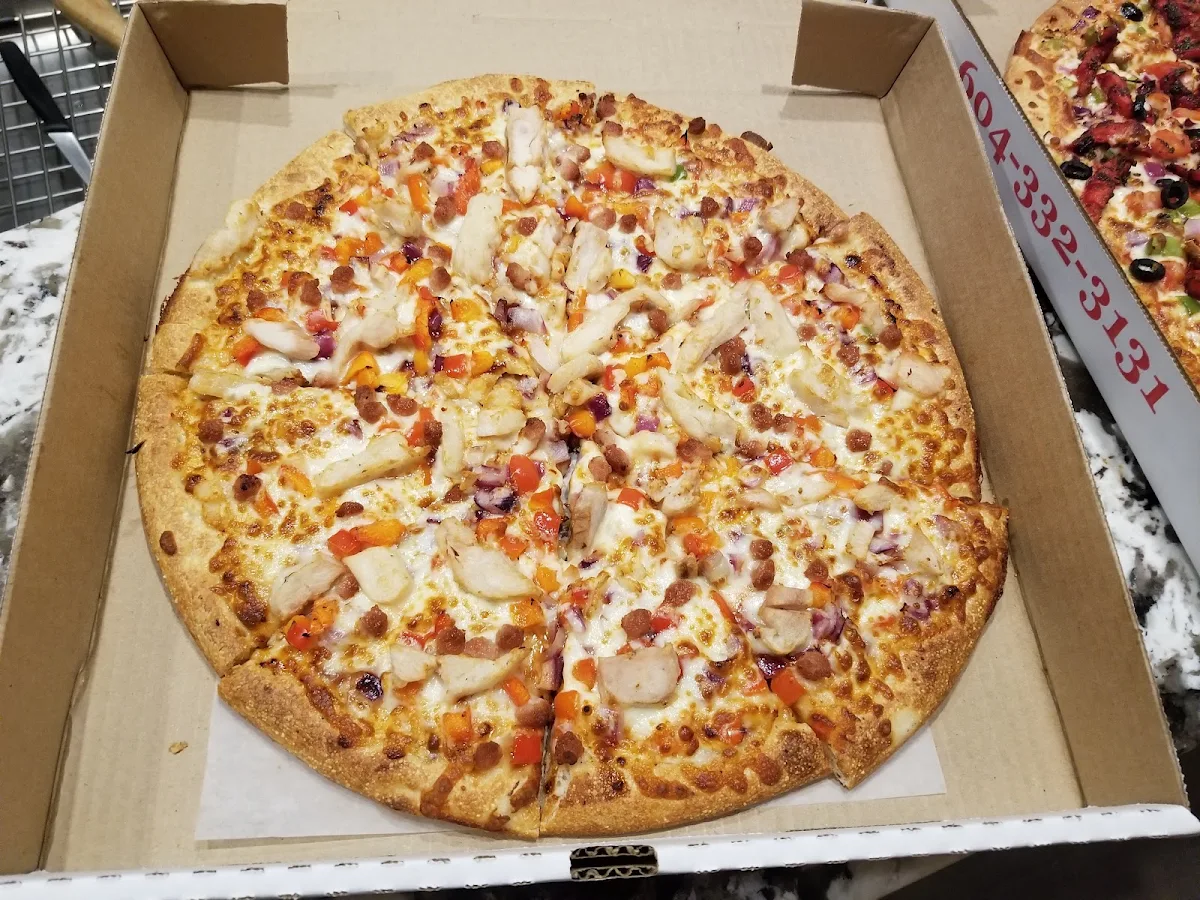 Thai Chicken, M N' A Wings Corner N' Pizza