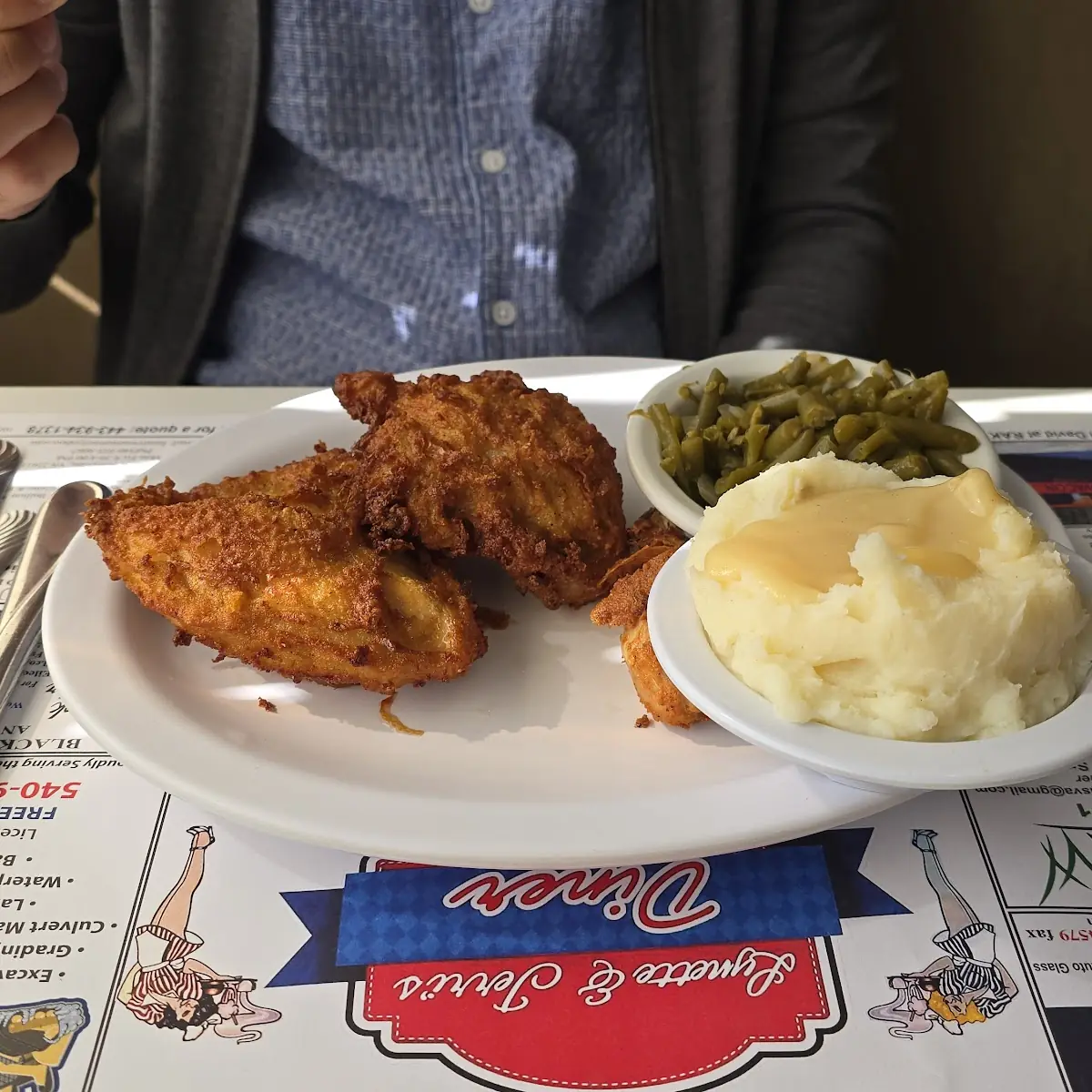 Fried Chicken Dinner
