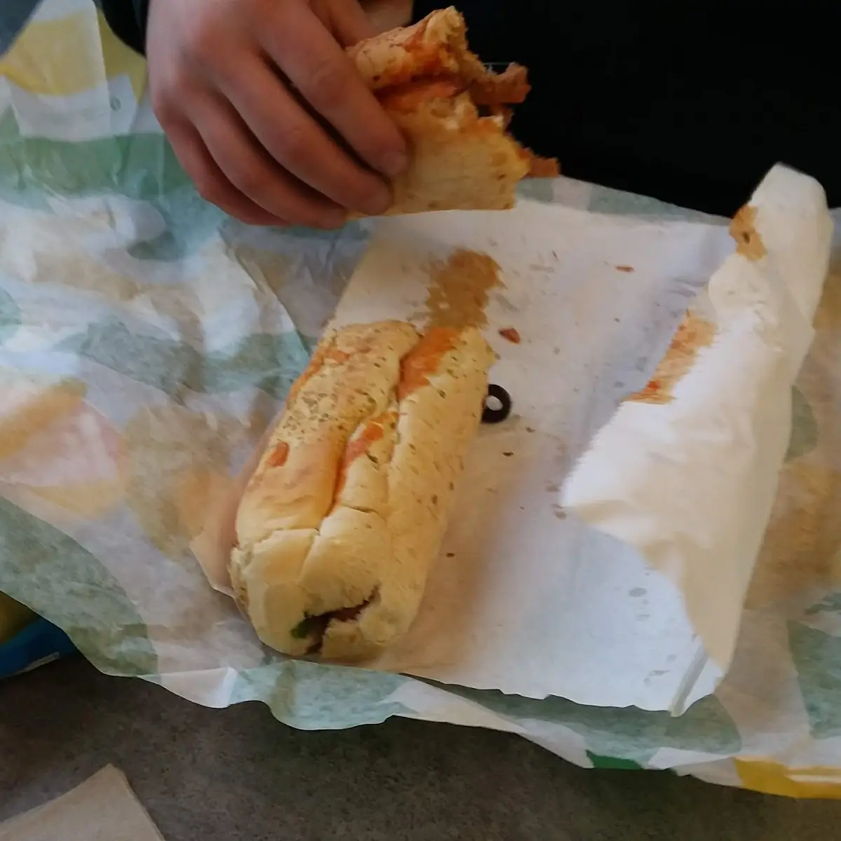 The New Chicken Sub and Chips