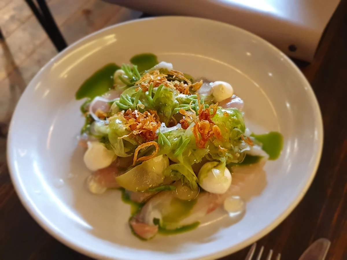 Kingfish Crudo, Smith St Bistrot