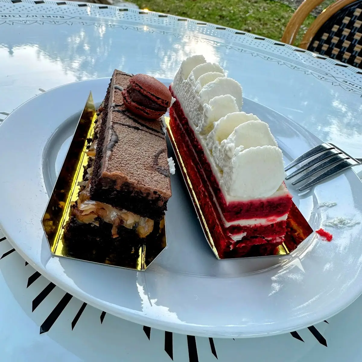 German Chocolate Cake Red Velvet