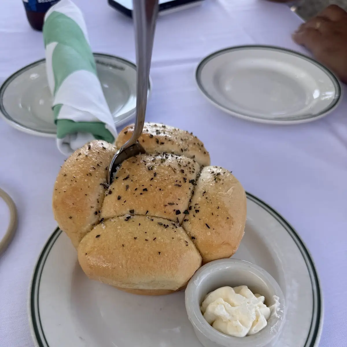 Herb Bread with Butter