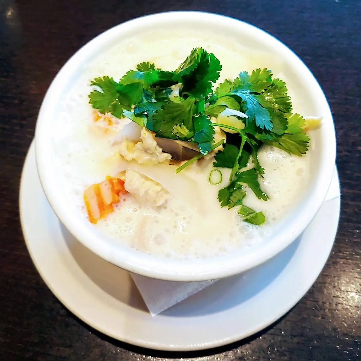 Tom Kha Soup with Chicken