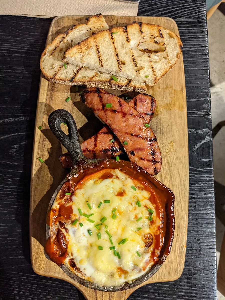 Spanish Baked Eggs, Blackseed Eatery