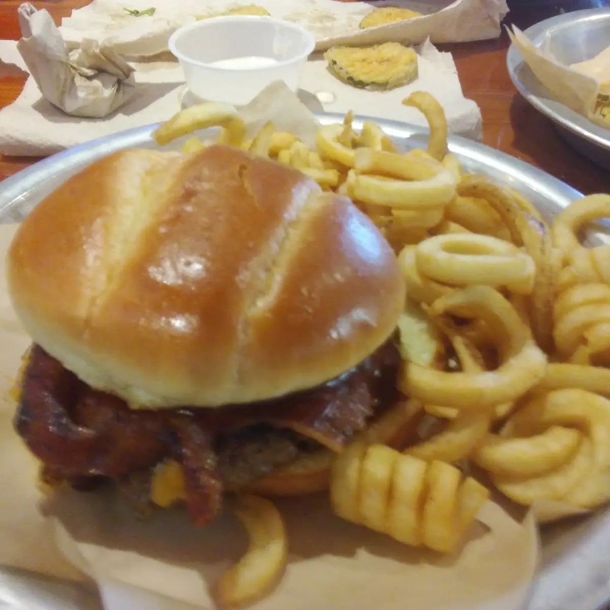Hooter's Bacon Burger