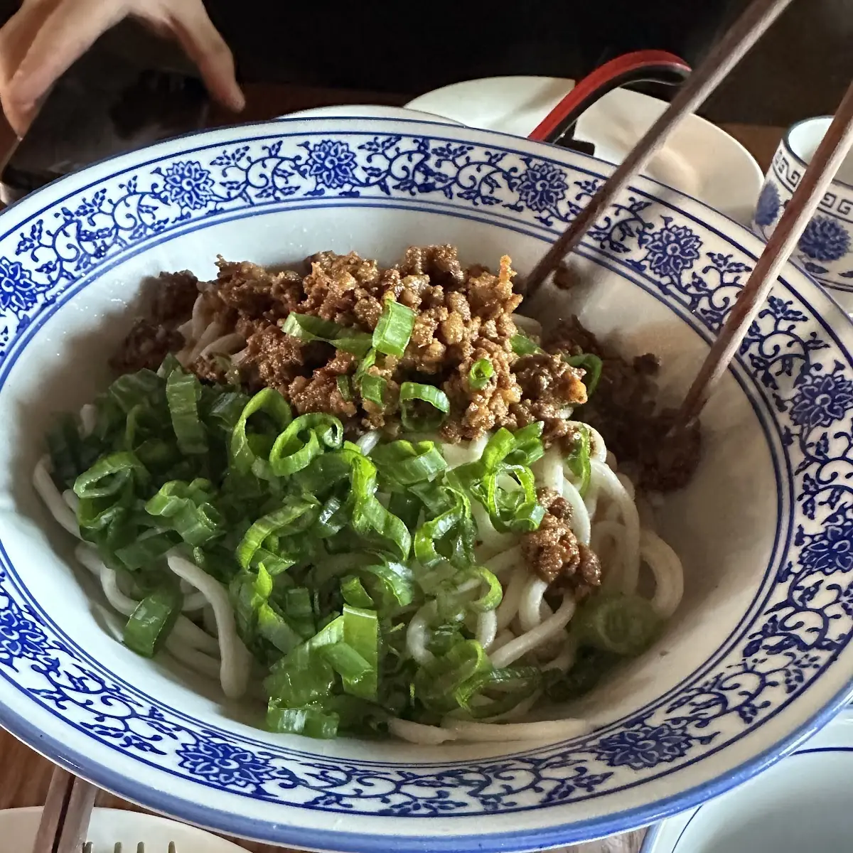 Dan Dan Noodles with Minced Meat
