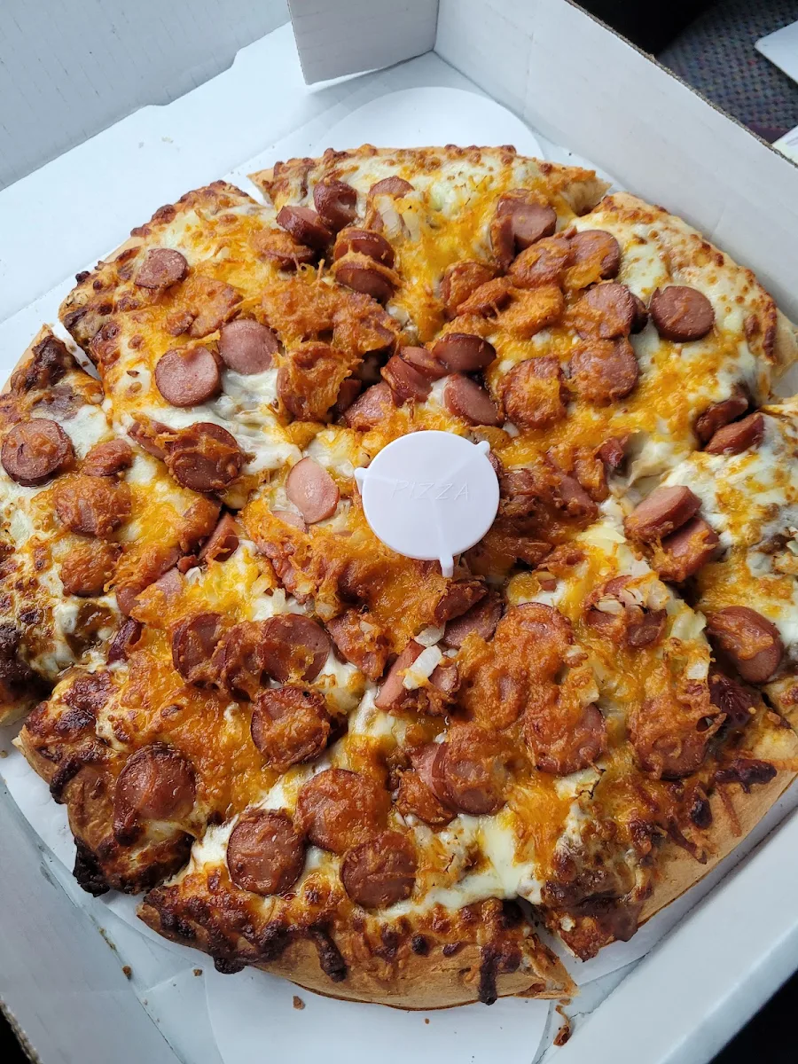 Hot Dog Pizza