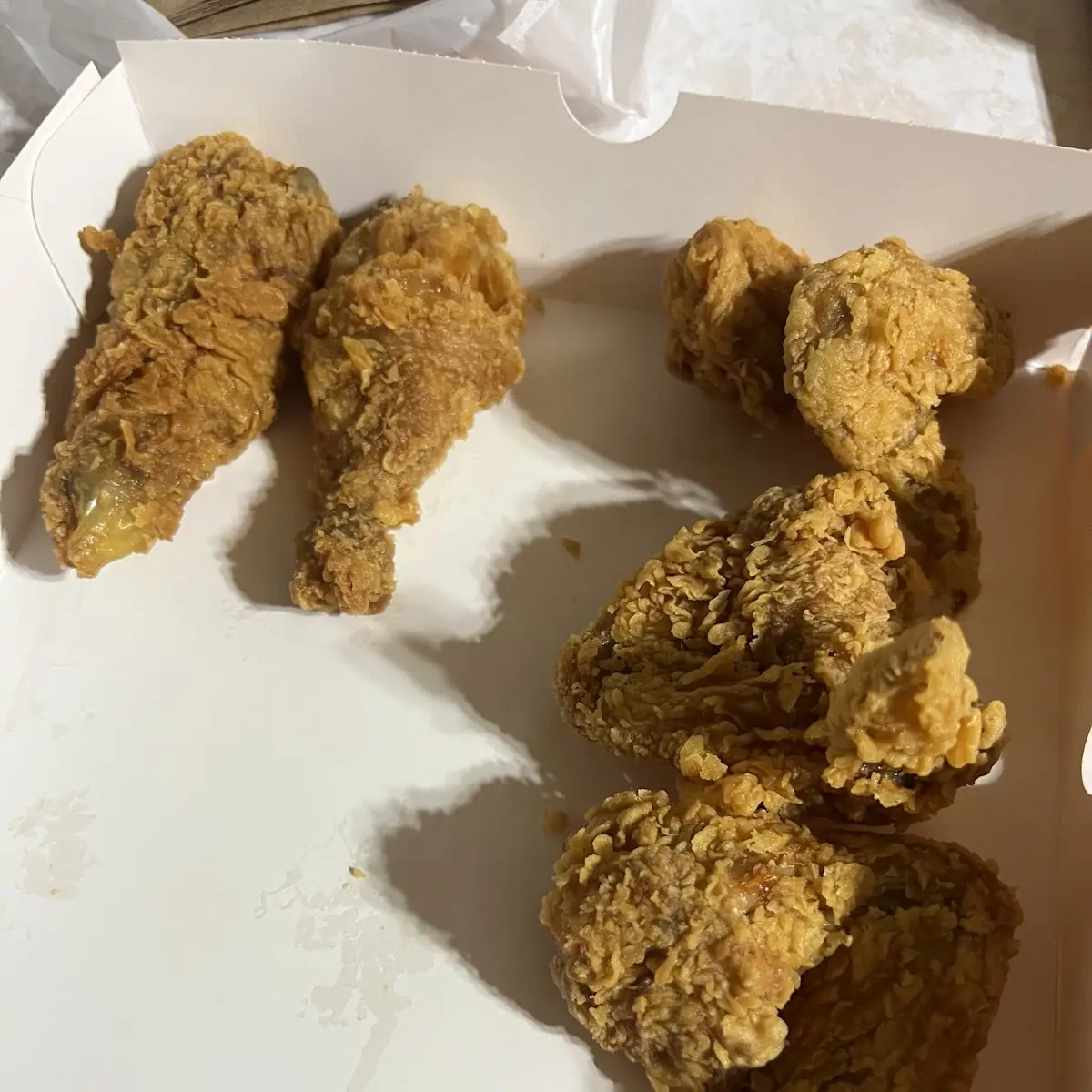 Feathered and Twice Cooked Chicken Dinner