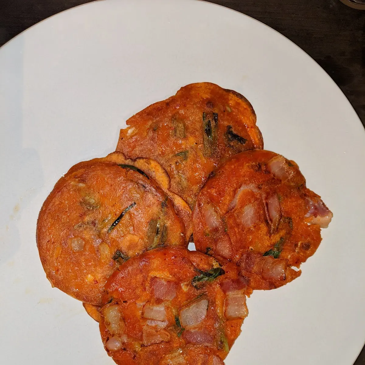 Korean Kimchi Pancakes