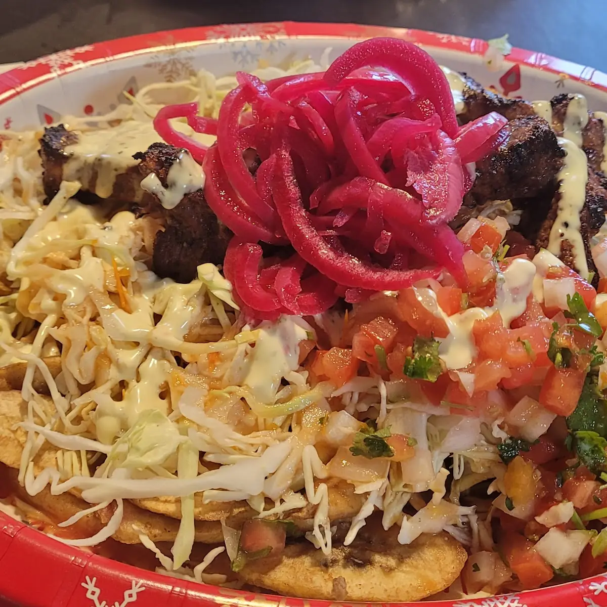 Carne Azada Con Tajadas Honduras Style