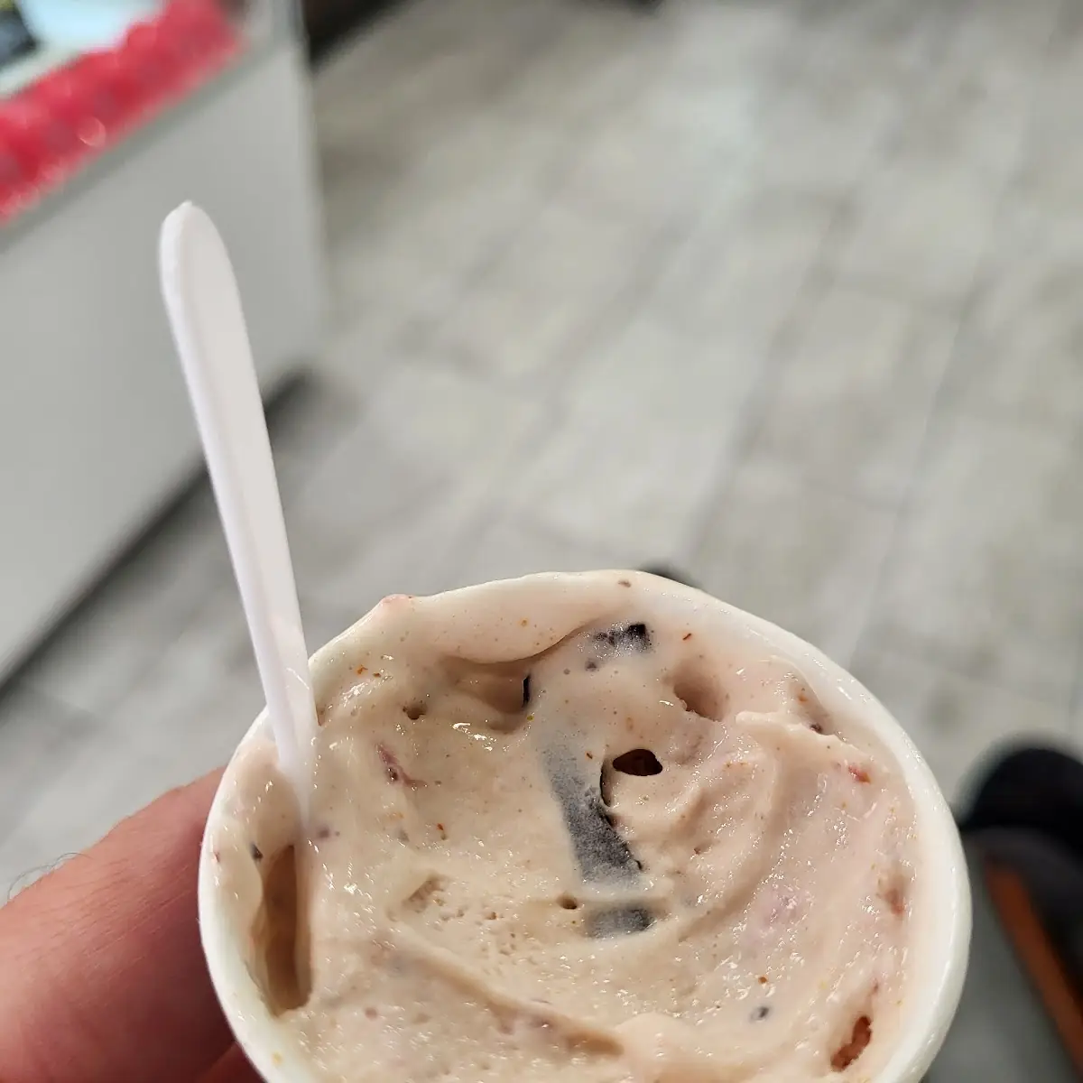 Strawberry Chocolate Chip Habenero Ice Cream
