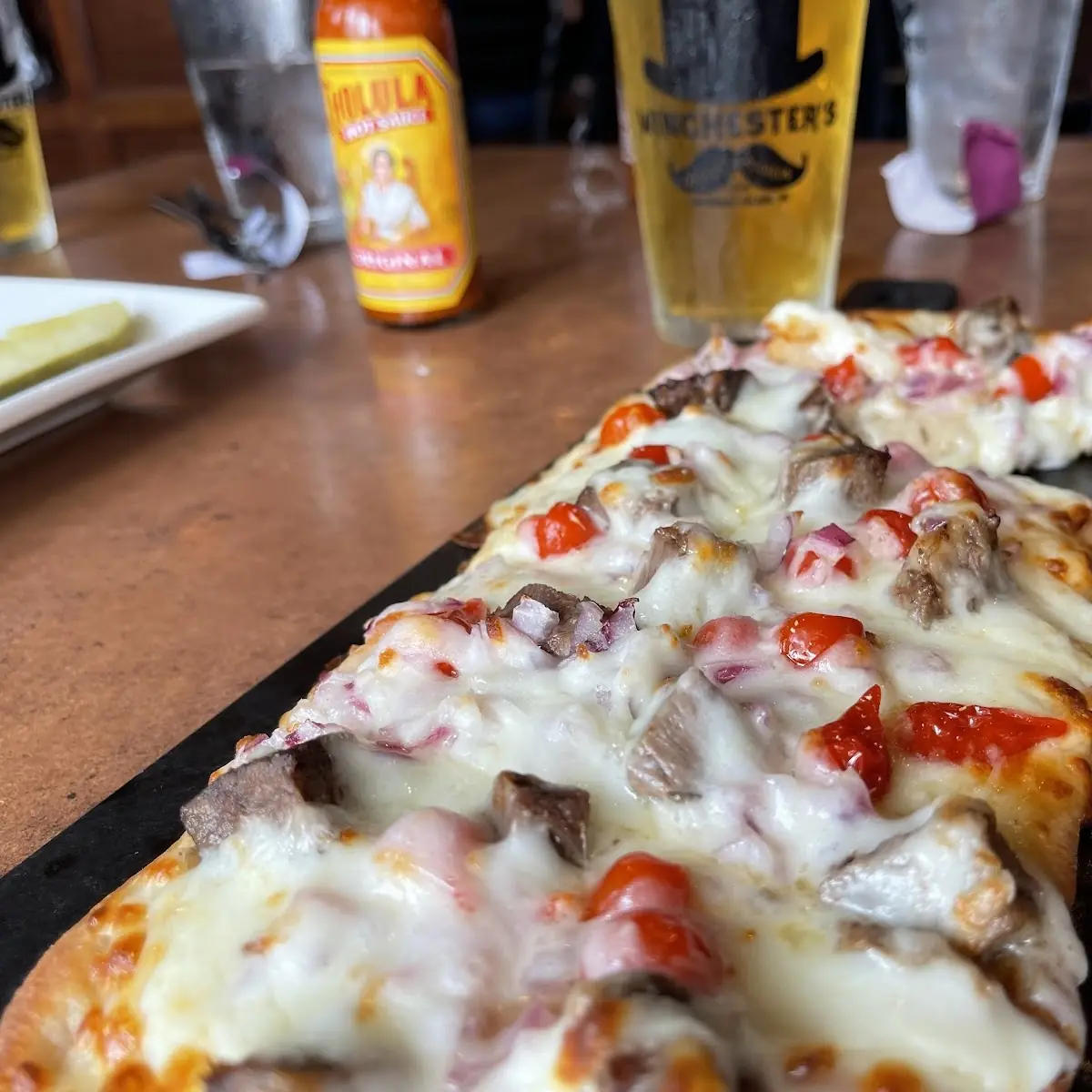Buffalo Chicken Bacon & Ranch Flatbread