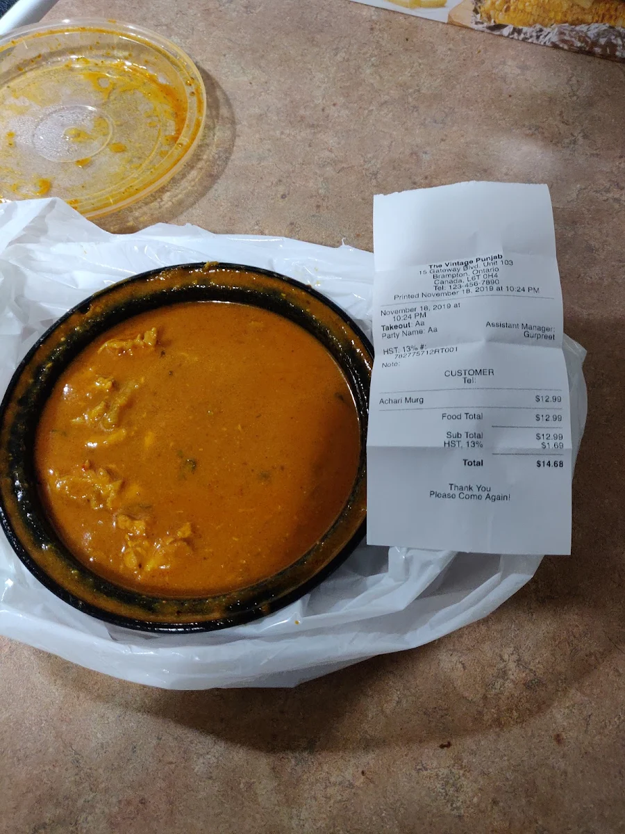 Chicken Breast Chunks, The Vintage Punjab