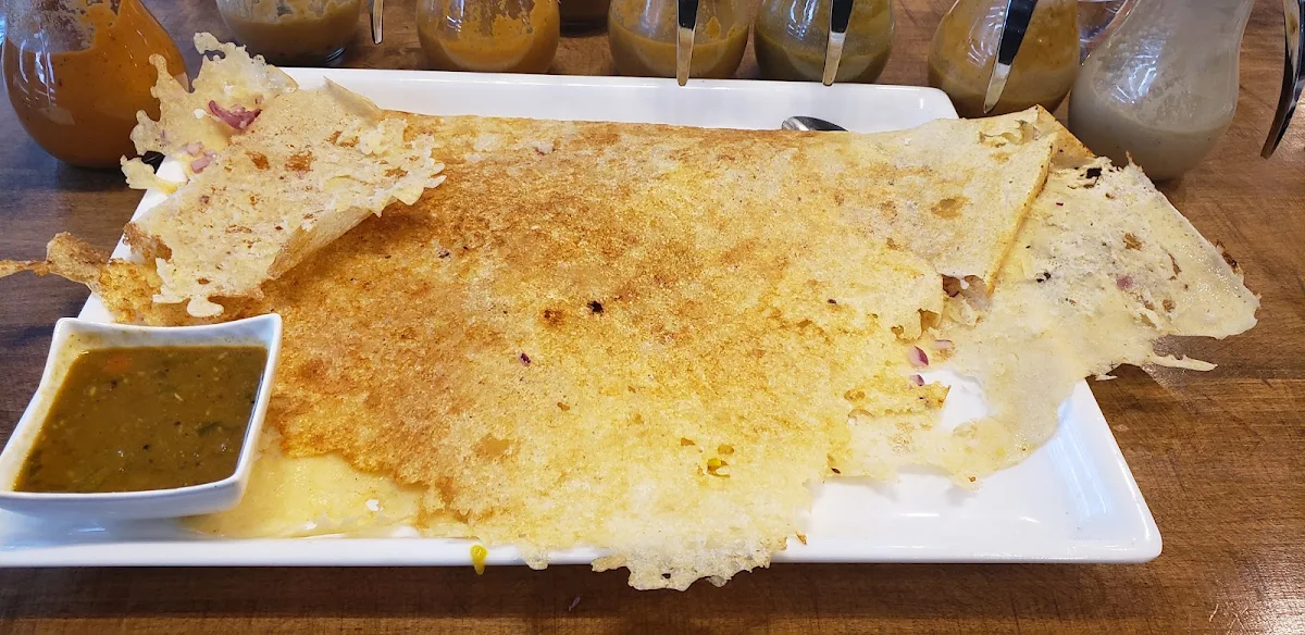 Rava Onion Dosa, The Vintage Punjab