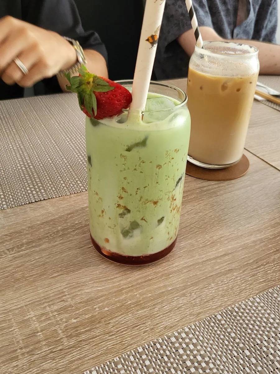 Winter - Strawberry Matcha Latte