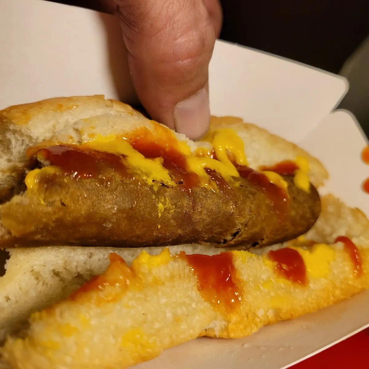 Grey Hot Dog