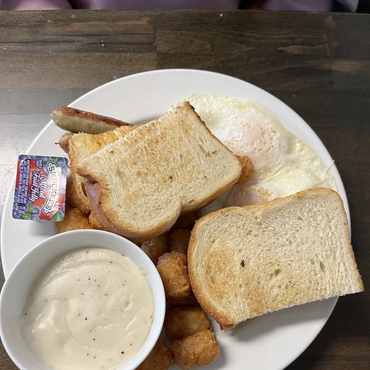 Home Style Breakfast Plate