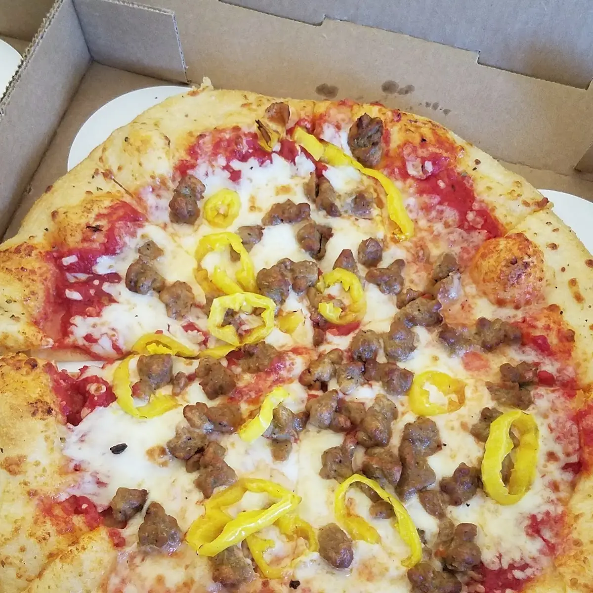 Medium Sausage and Banana Peppers