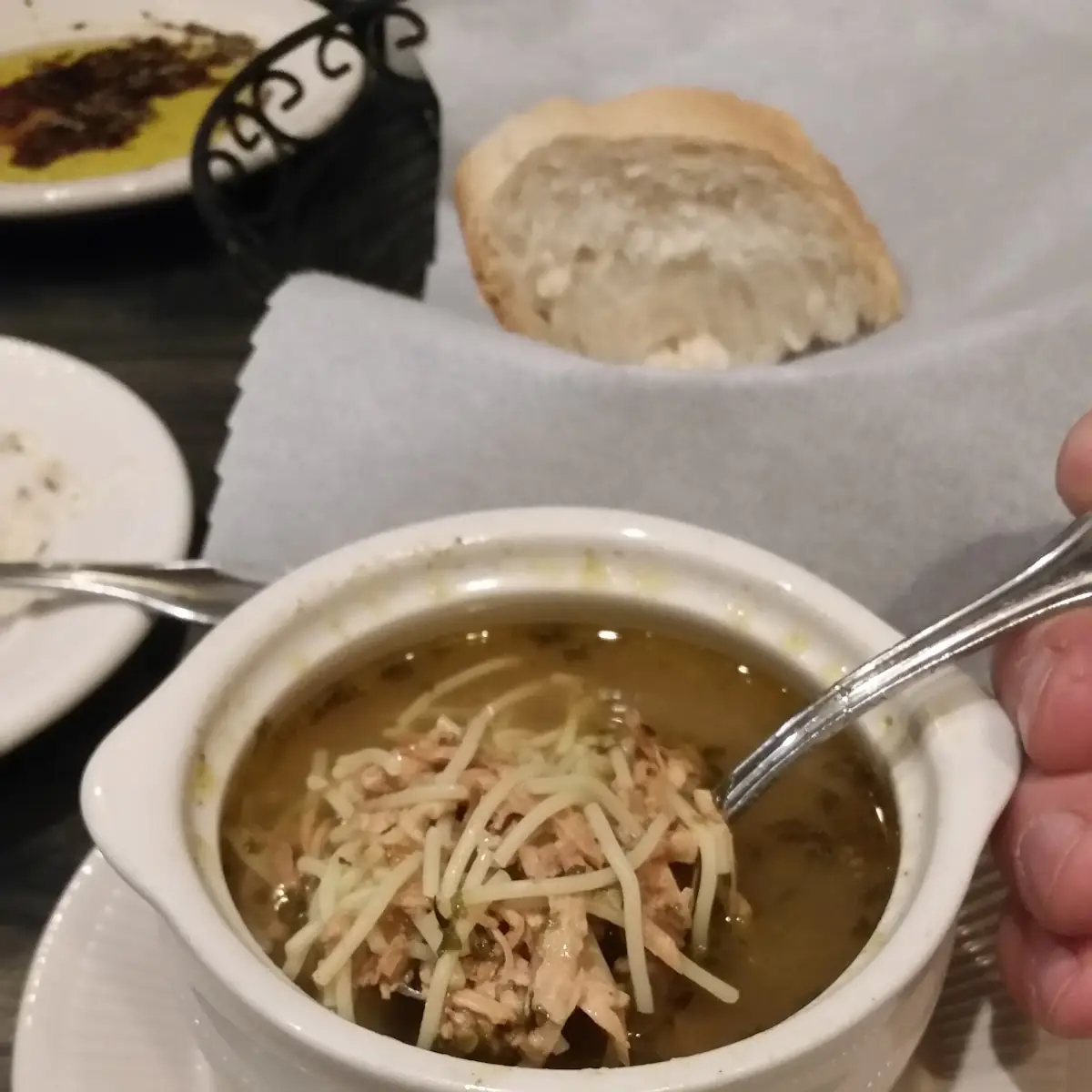 Baked Tuscan Onion Soup Bowl