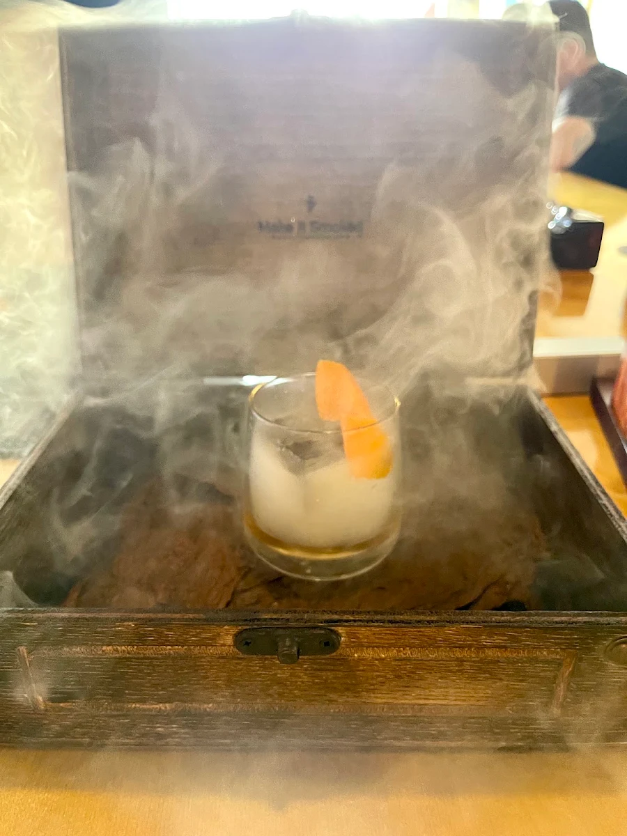 Smoked Old Fashioned