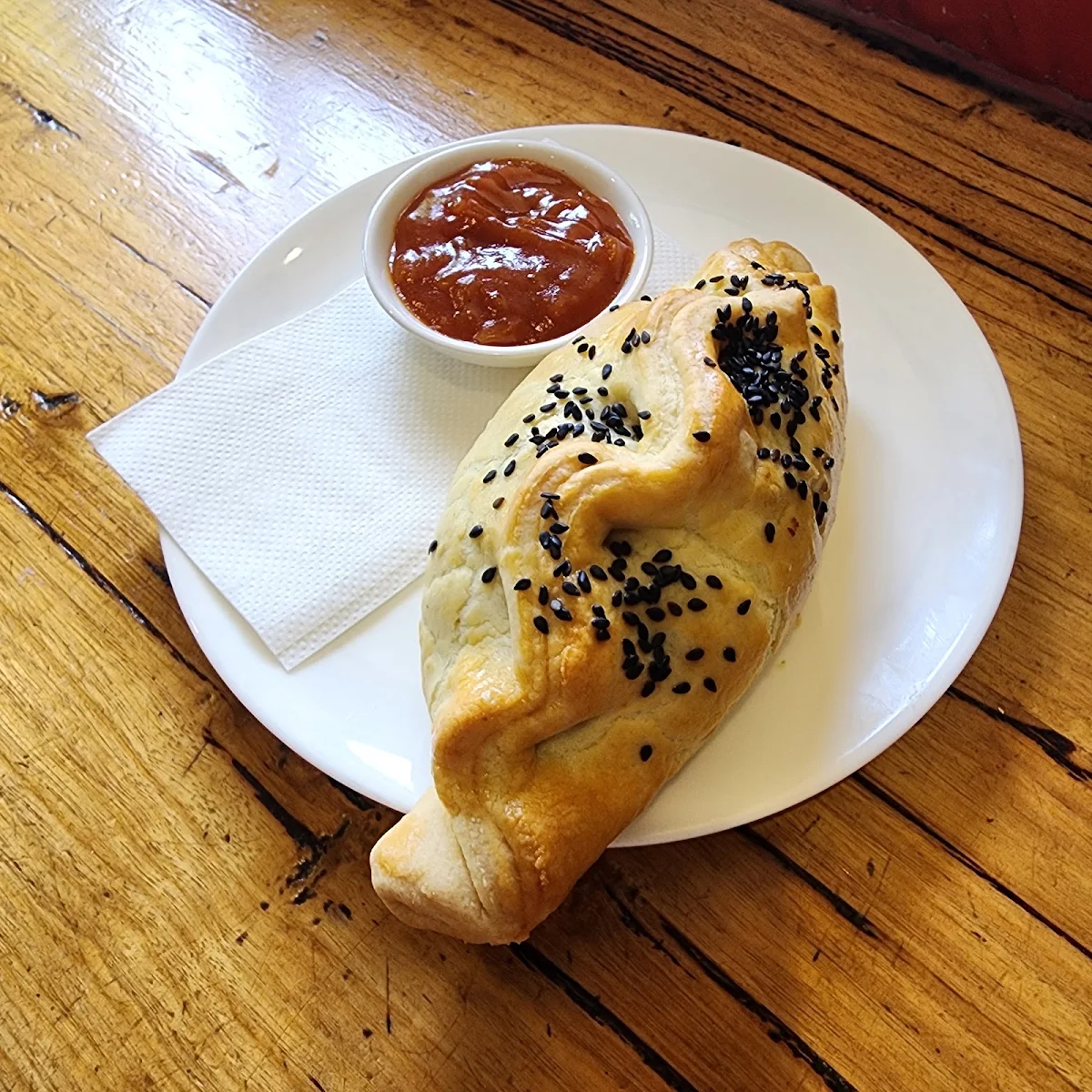 Veggie Pastie, The Flying Apron