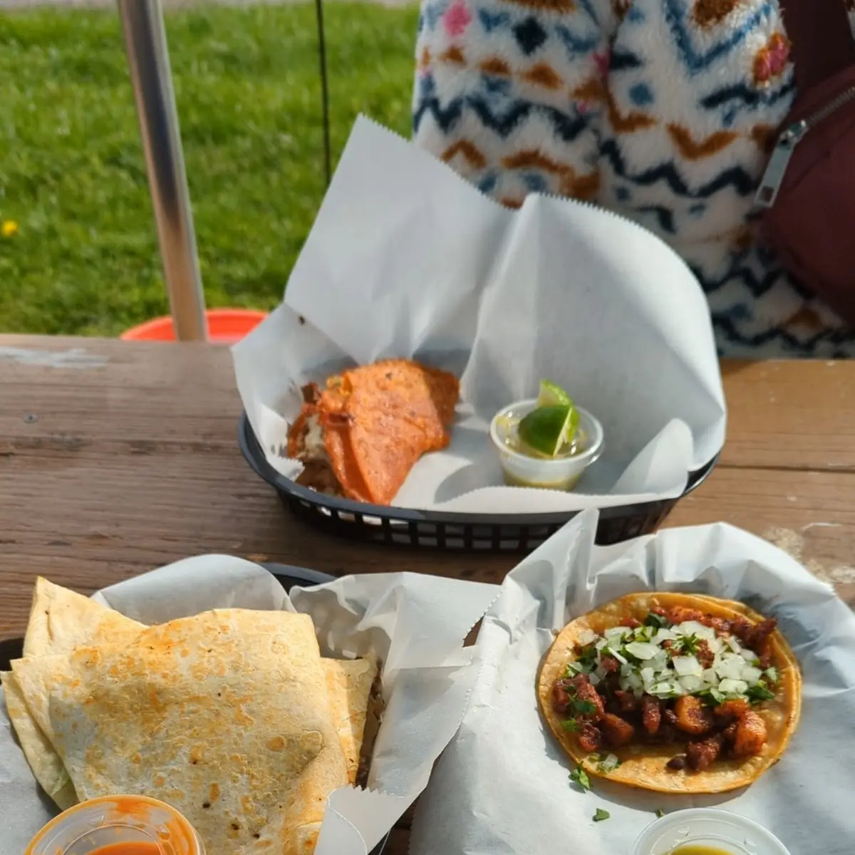 Steak Quesadilla Quesabirria Taco Pastor Pork Taco
