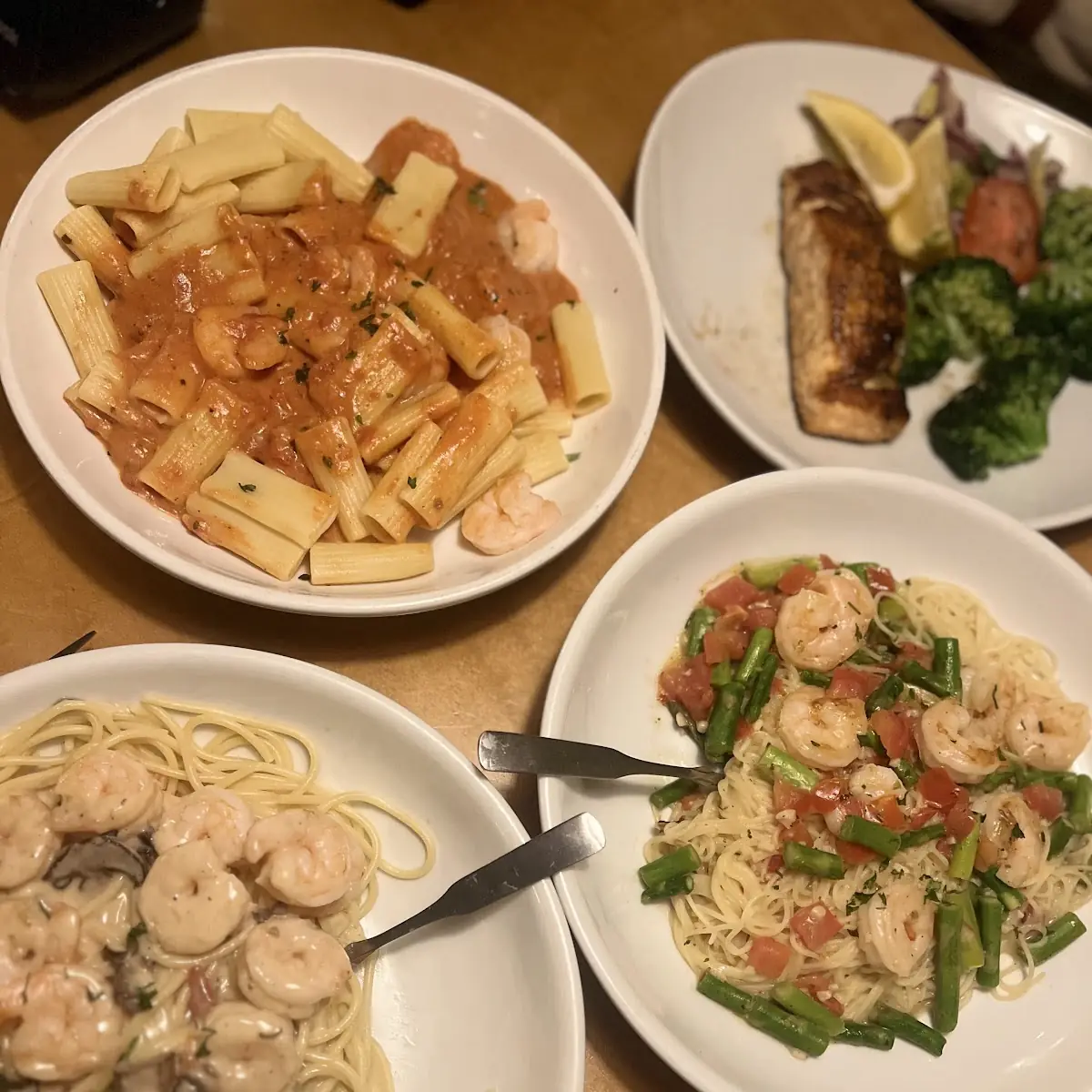 Shrimp Alfredo