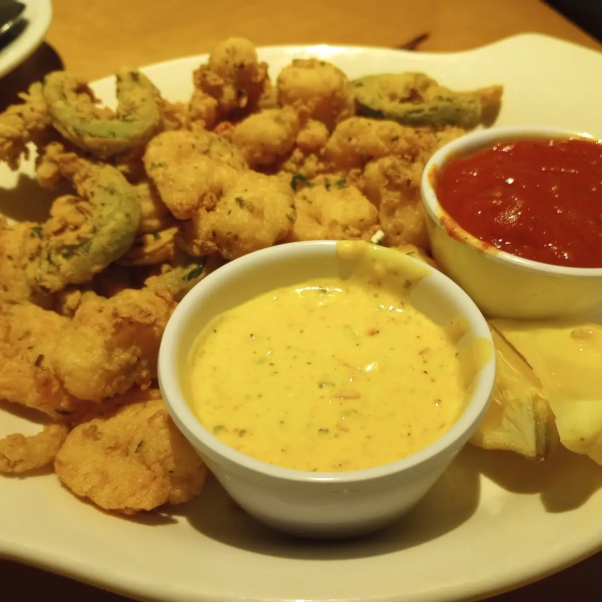 Shrimp Fritto Misto Appetizer