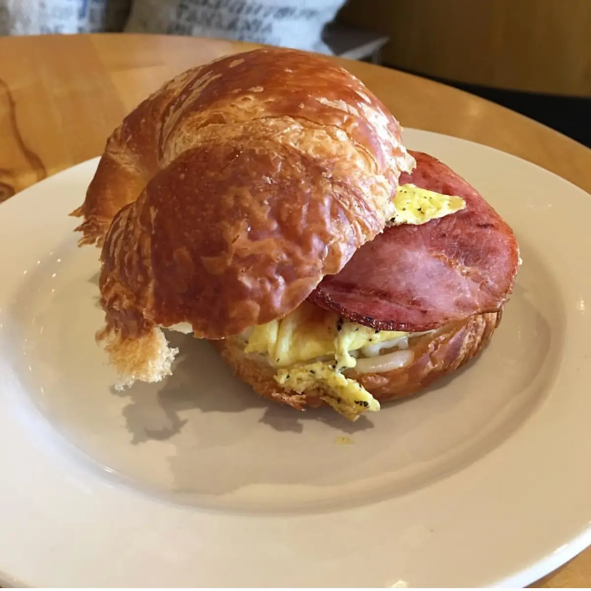Croissant Breakfast Sandwich