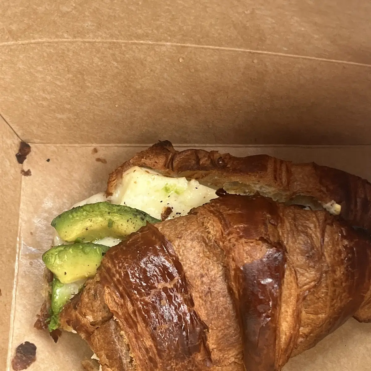 Egg White Croissant