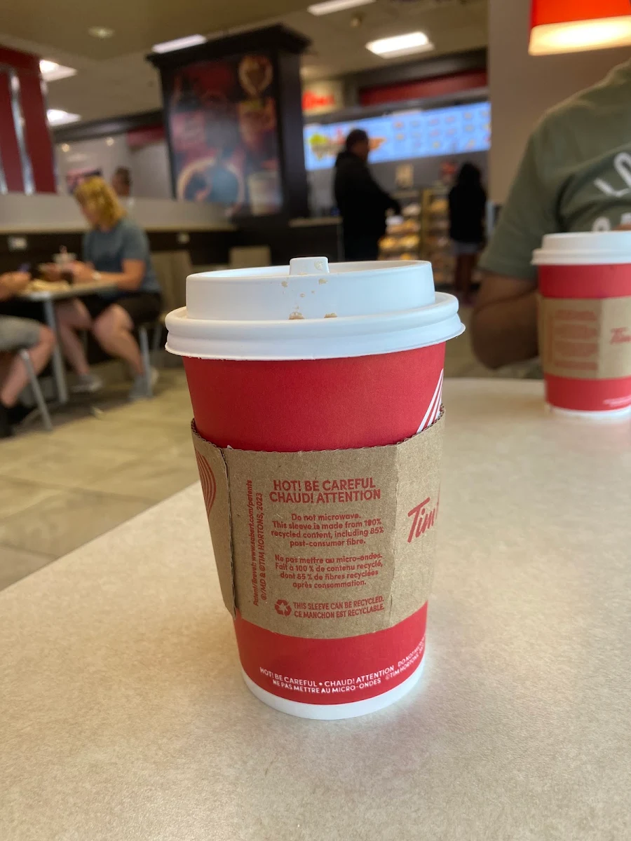 French Vanilla Large, Tim Hortons