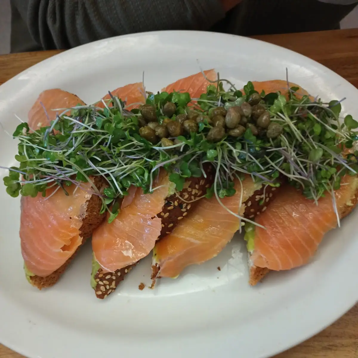 Smoked Salmon Avocado Toast