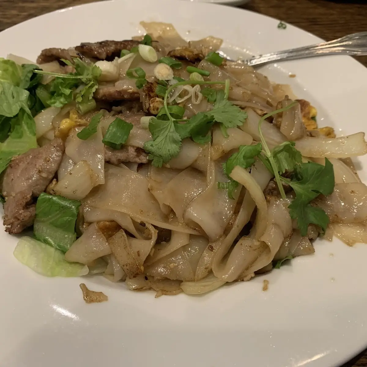 Pan-Fried Noodles with Beef