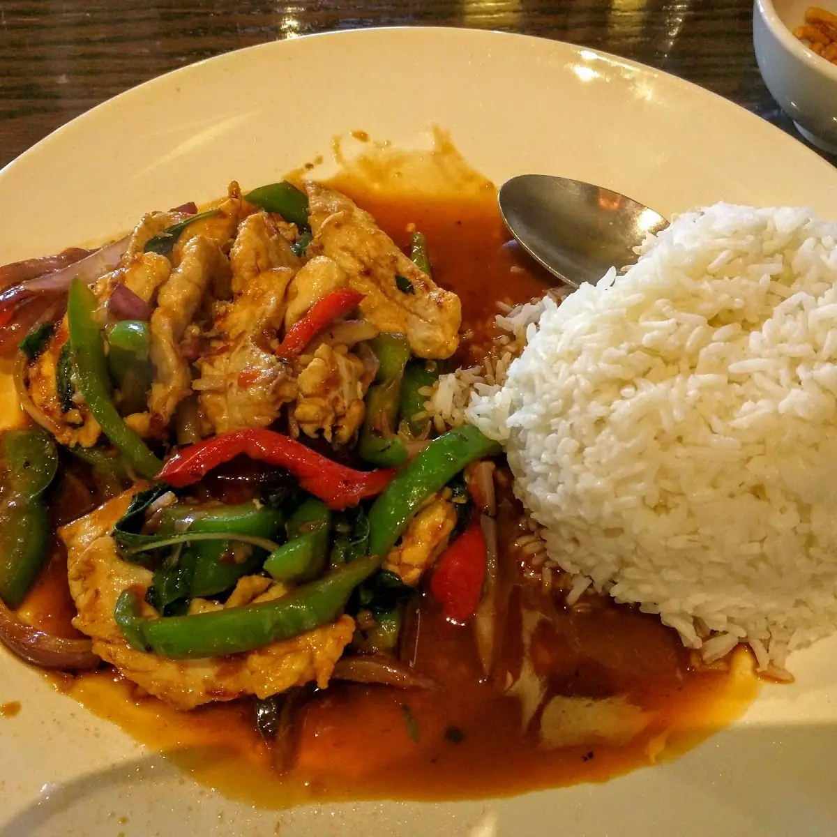 Spicy Chicken with Rice