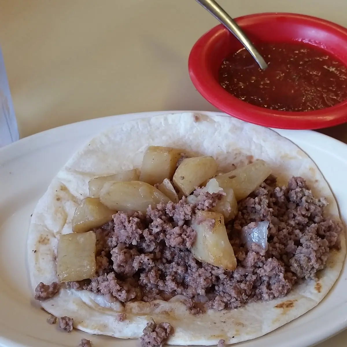 Picadillo Taco