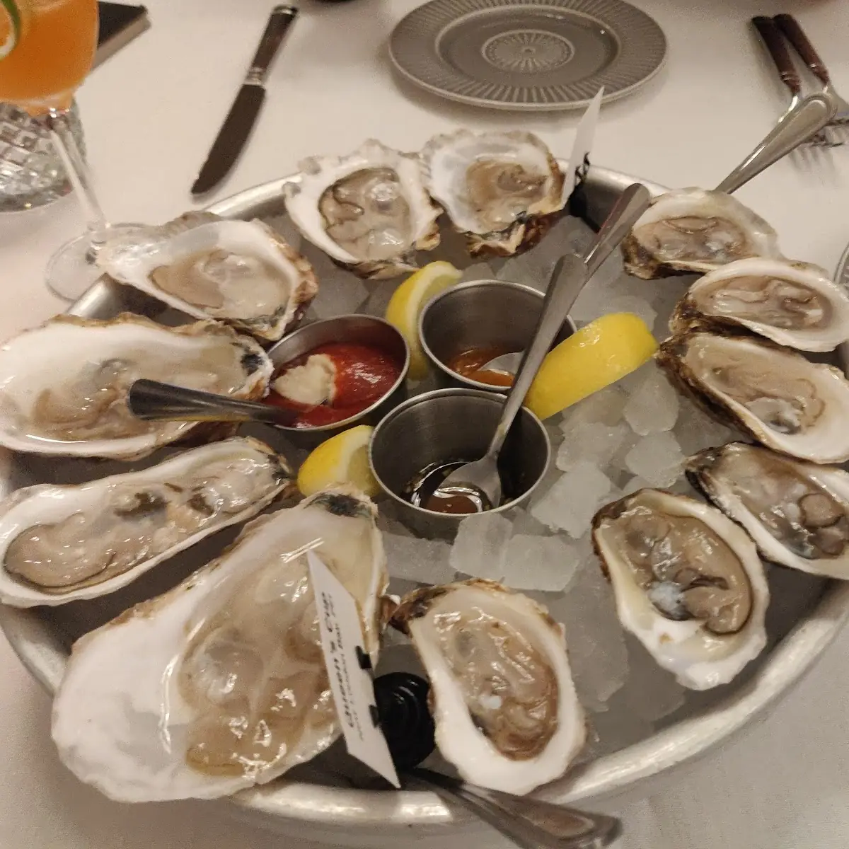Oysters on the Half Shell