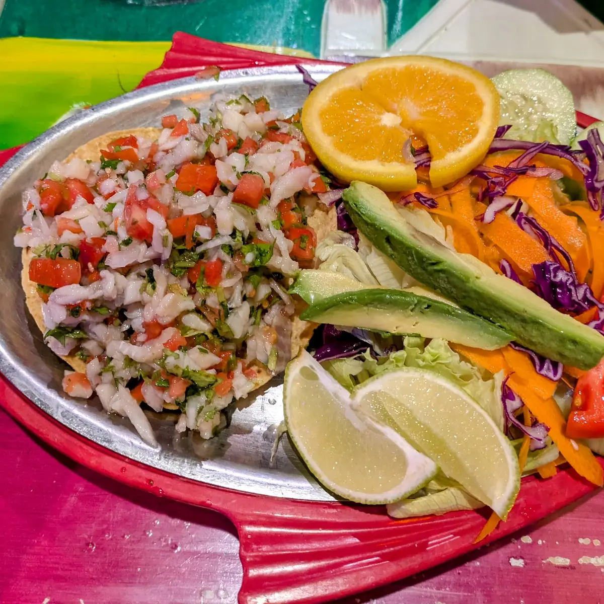 Ceviche Tostada