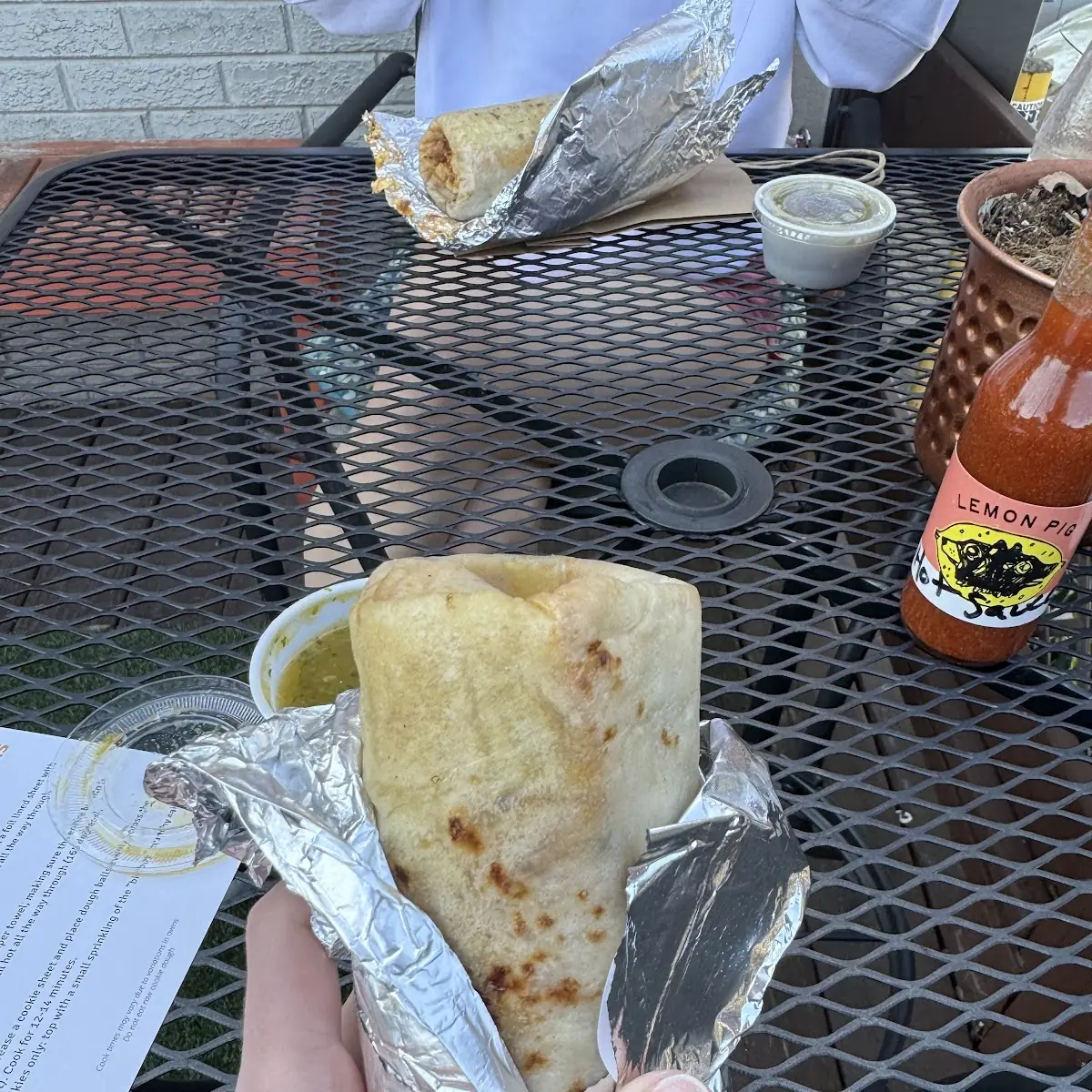 Meat Breakfast Burrito