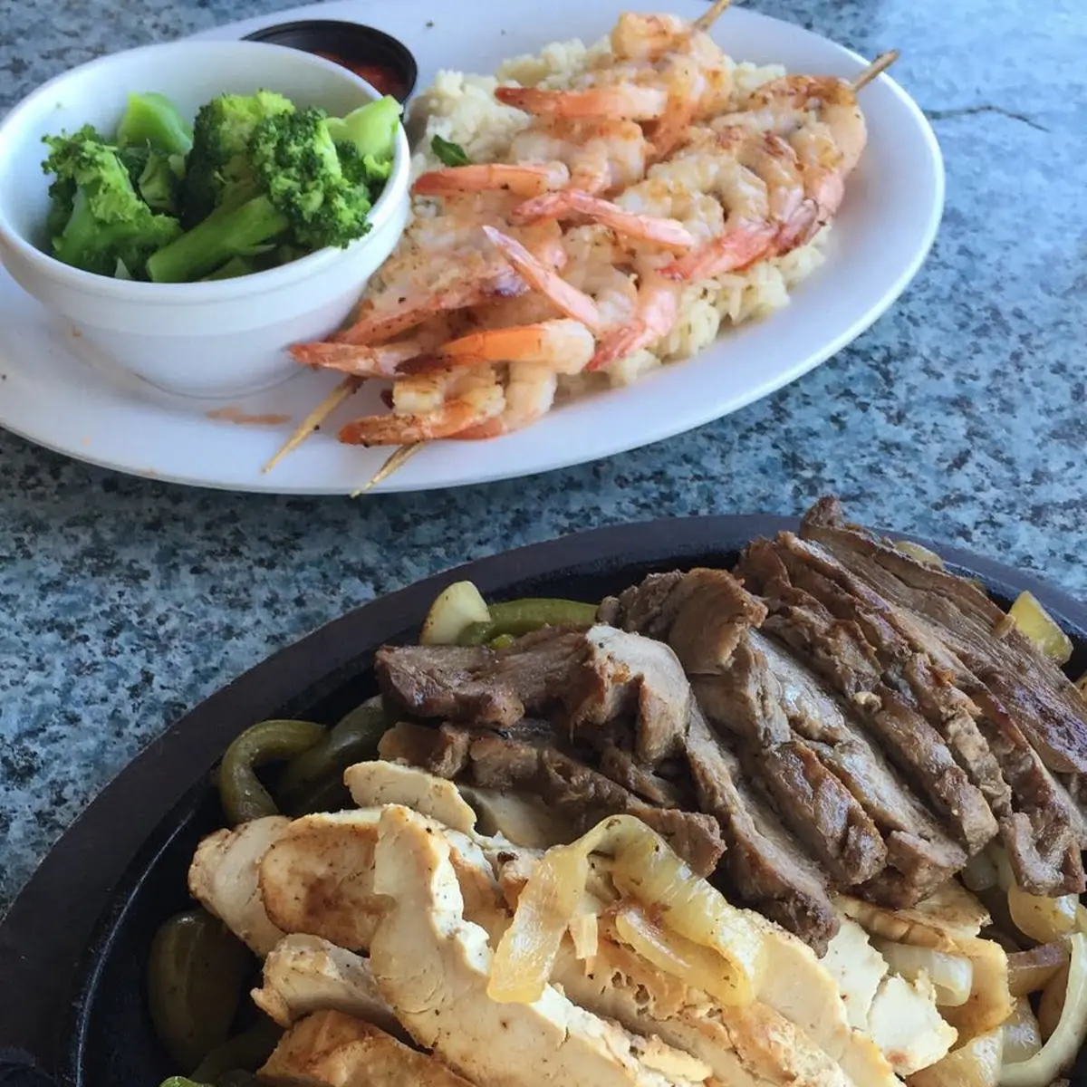 Trio Fajitas