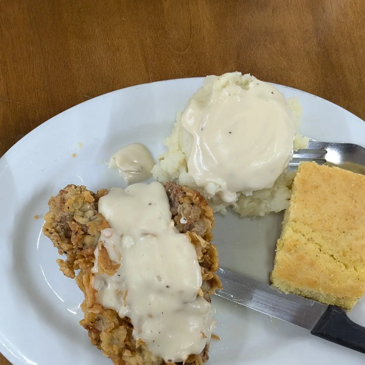 Country Fried Steak Breakfast
