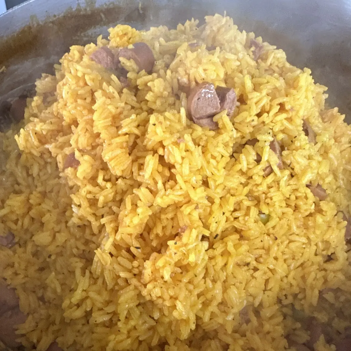 White Rice Yellow Rice Locrio